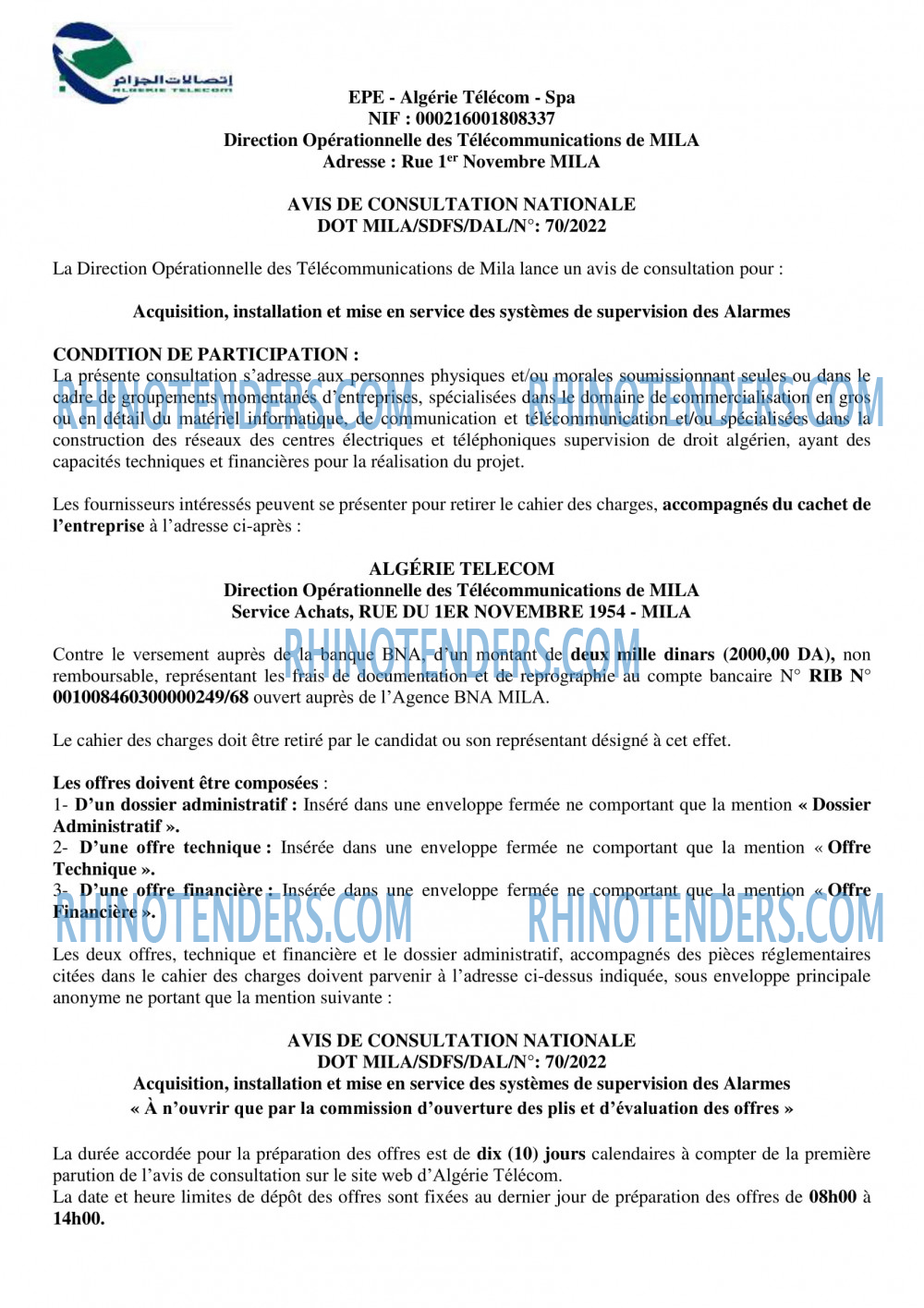 Algérie Télécom