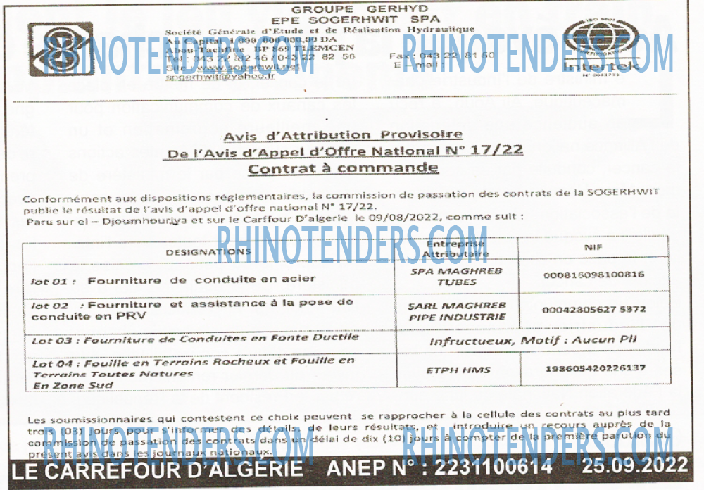 Le Carrefour d'Algérie