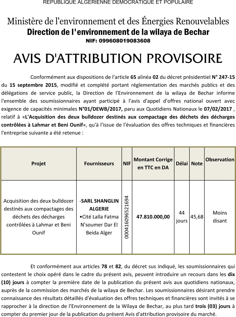 ouest TRIBUNE