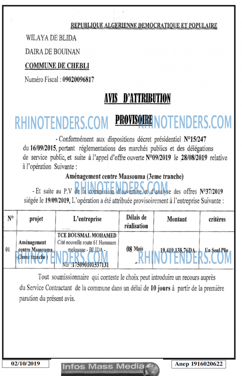 Infos Mass Media
