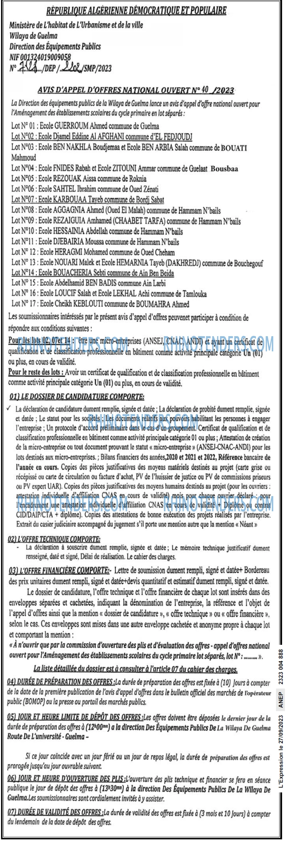 L'EXPRESSION