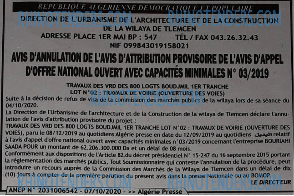 ALGERIE PRESSE