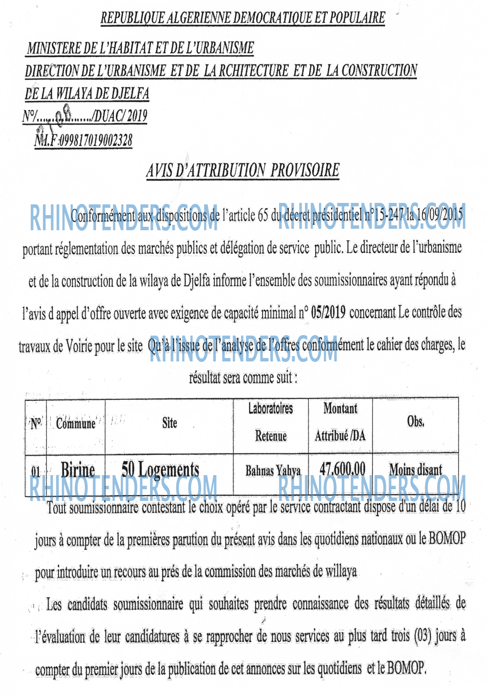 Jeune Independant