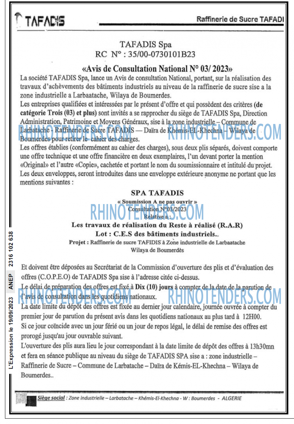 L'EXPRESSION