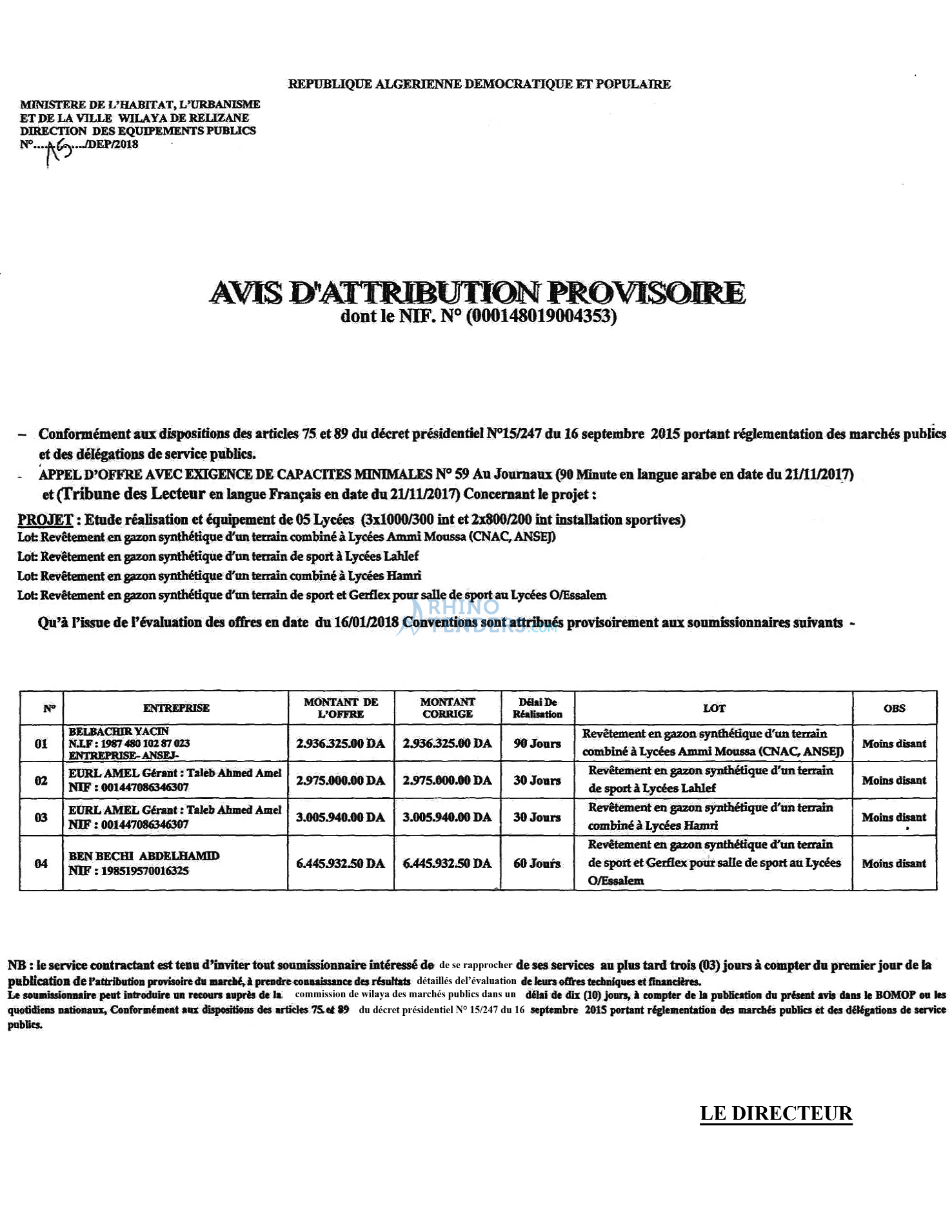 TRIBUNE DES LECTEURS
