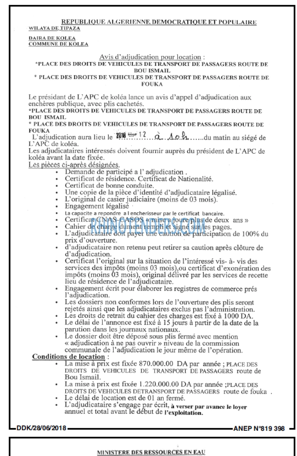 LA DEPECHE DE KABYLIE