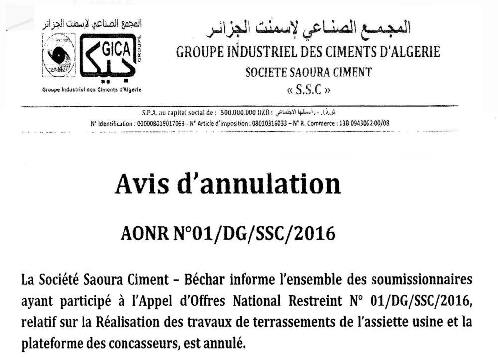 LE SOIR D'ALGERIE