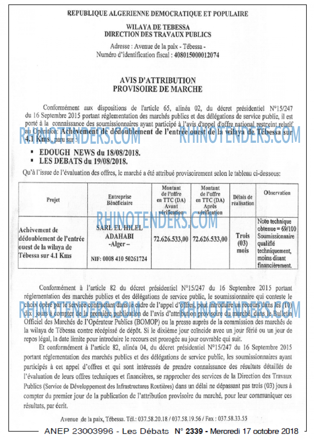 Les Debats