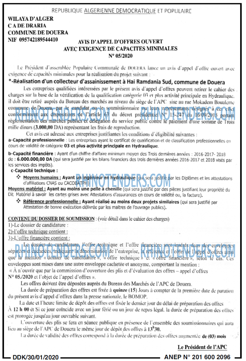LA DEPECHE DE KABYLIE