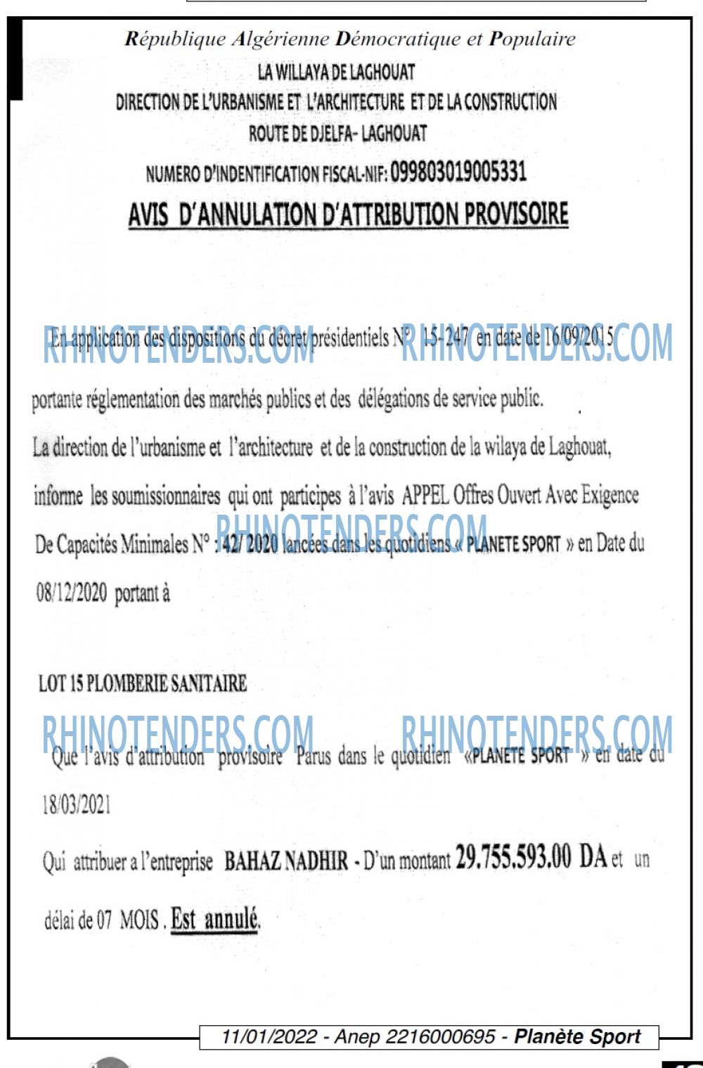 PLANETE SPORT