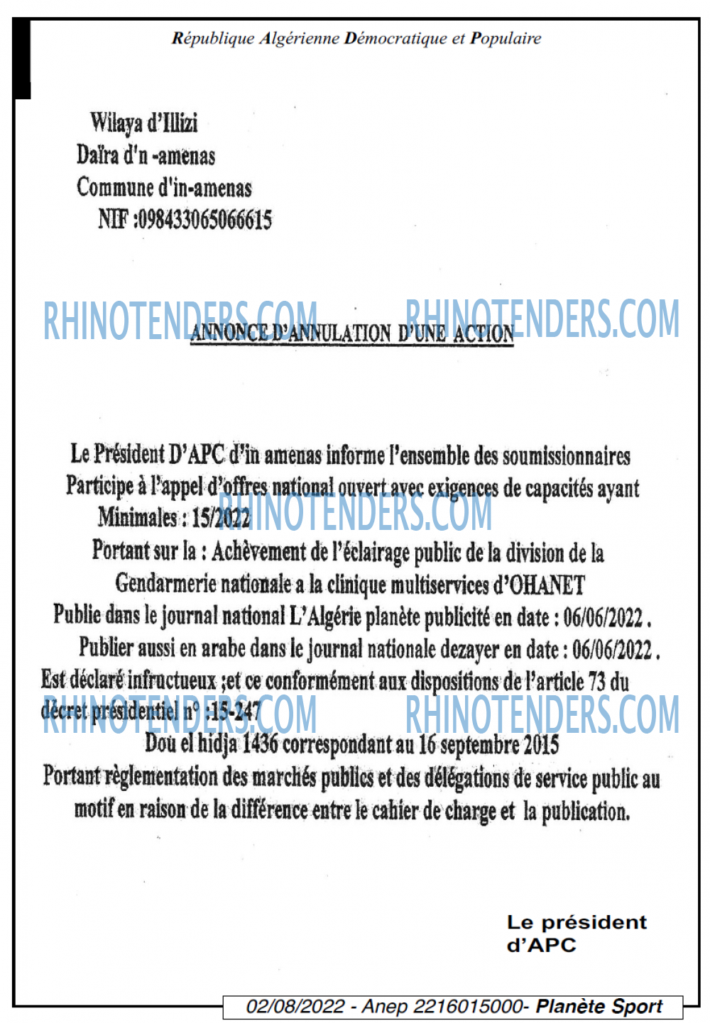 PLANETE SPORT