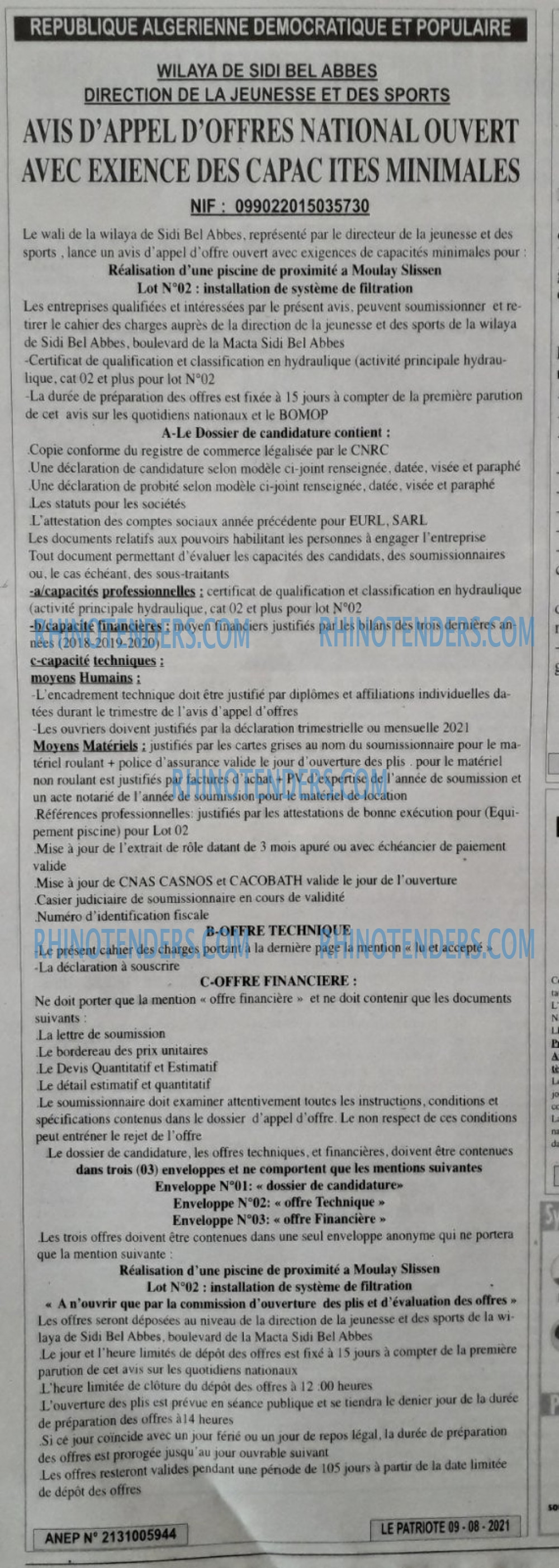 LE PATRIOTE