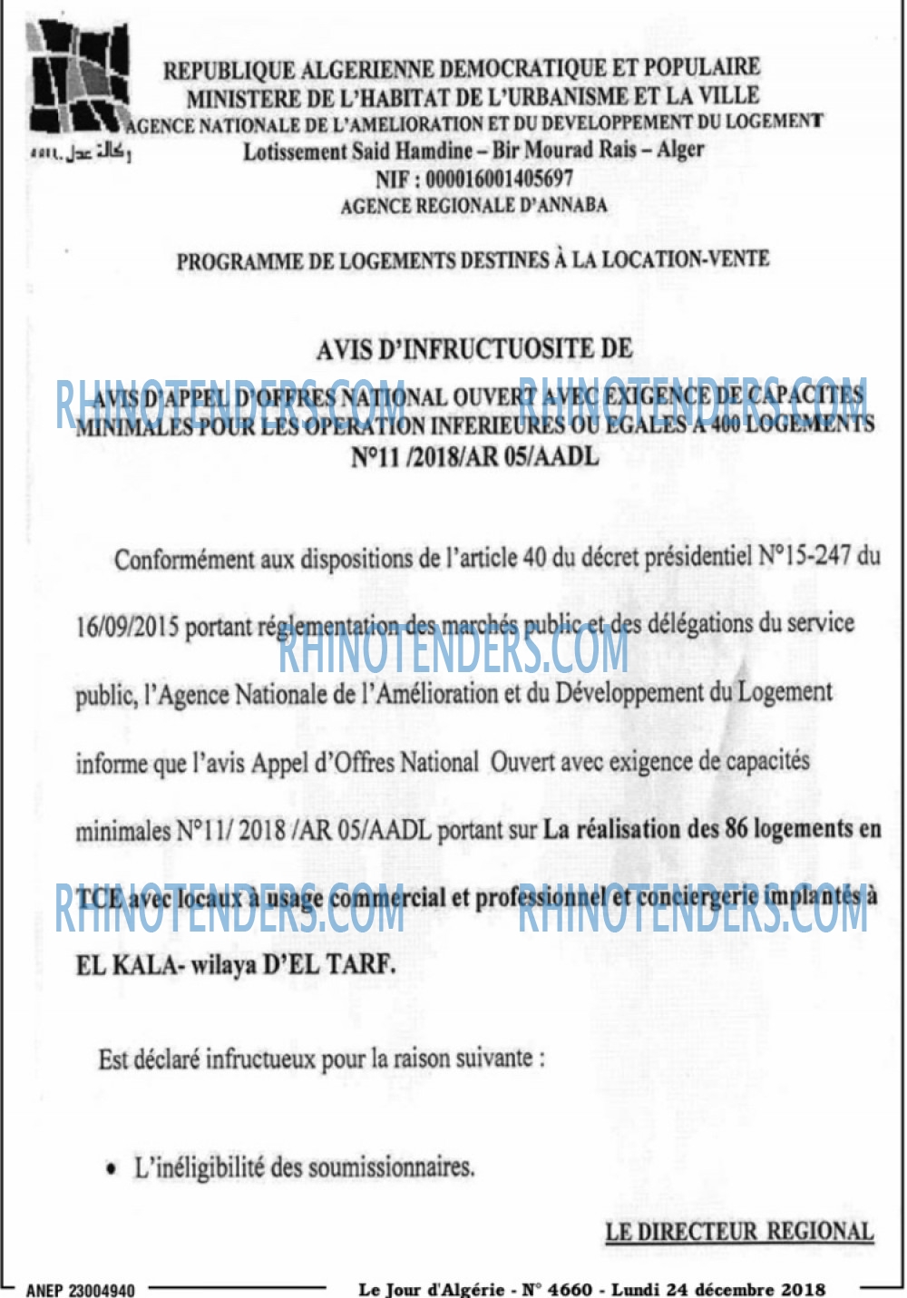 Le Jour d'Algérie