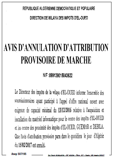 Le Jour d'Algérie