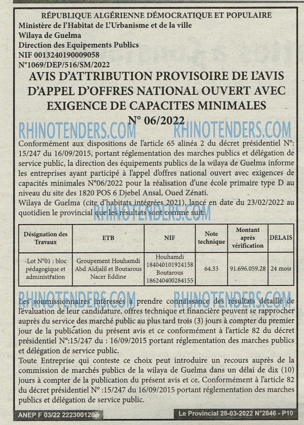 LE PROVINCIAL