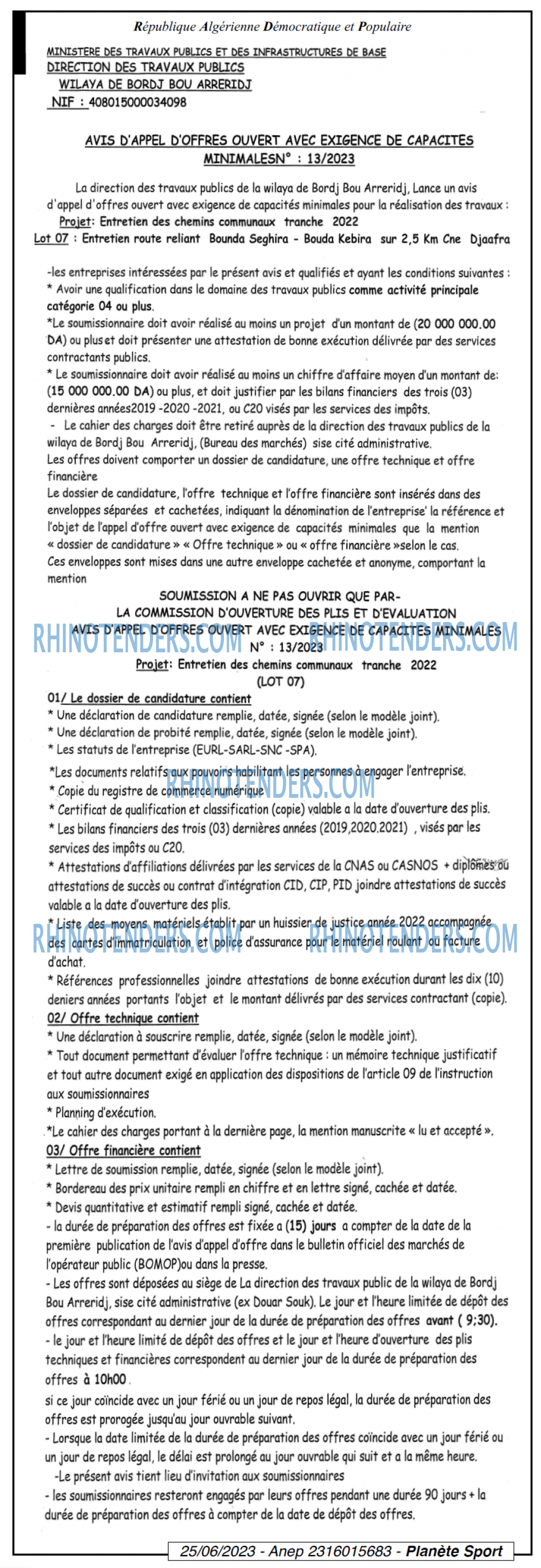 PLANETE SPORT