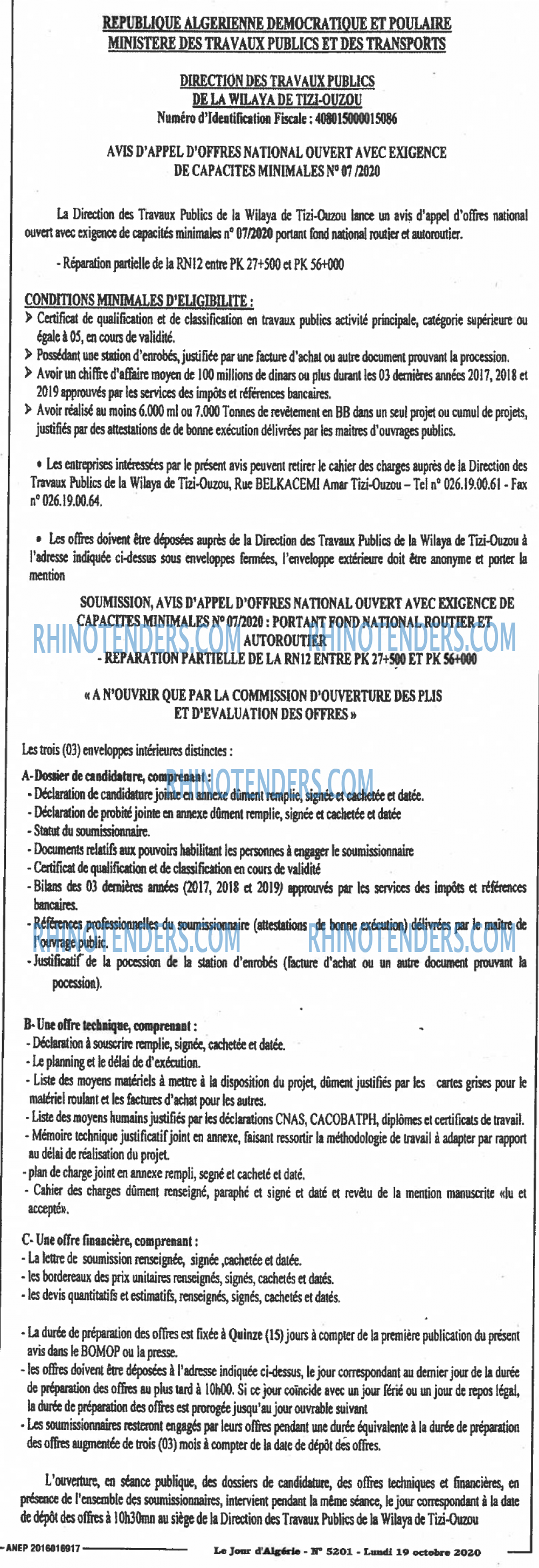 Le Jour d'Algérie