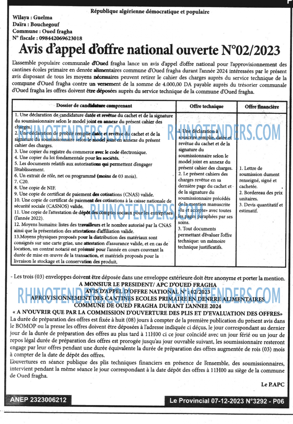 LE PROVINCIAL