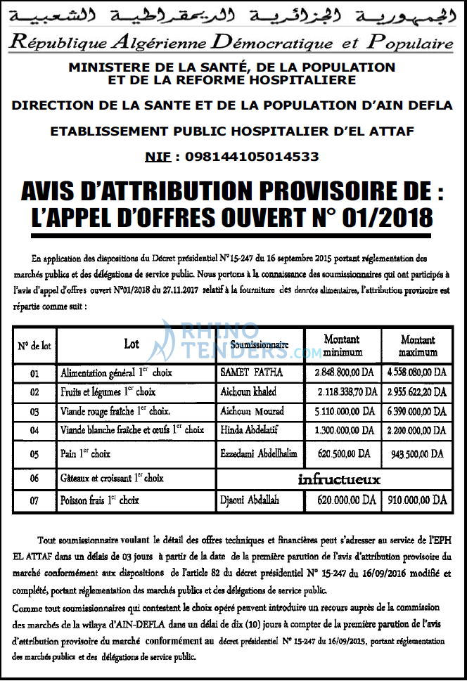 L'ECHO D'ALGERIE