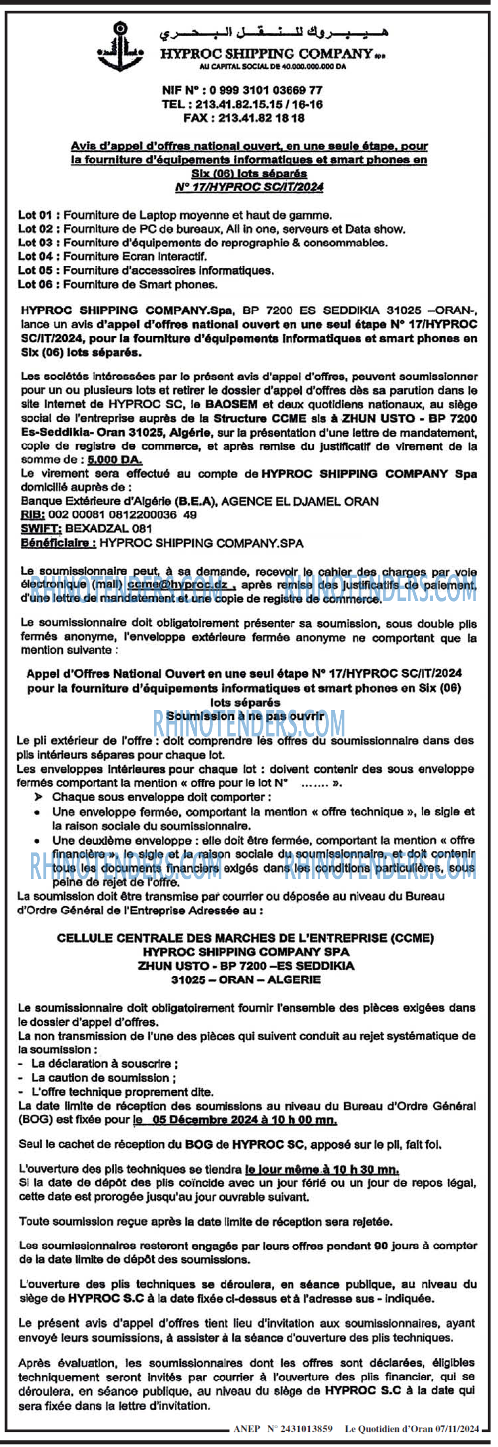 Le Quotidien d'Oran