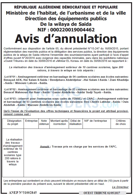 ouest TRIBUNE