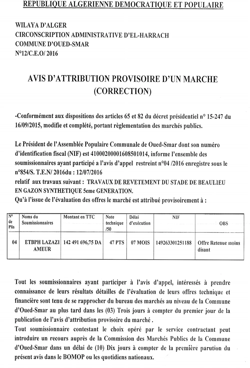 LE REDACTEUR