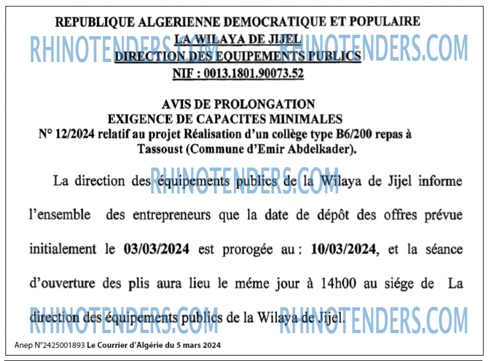 Le Courrier d'Algerie