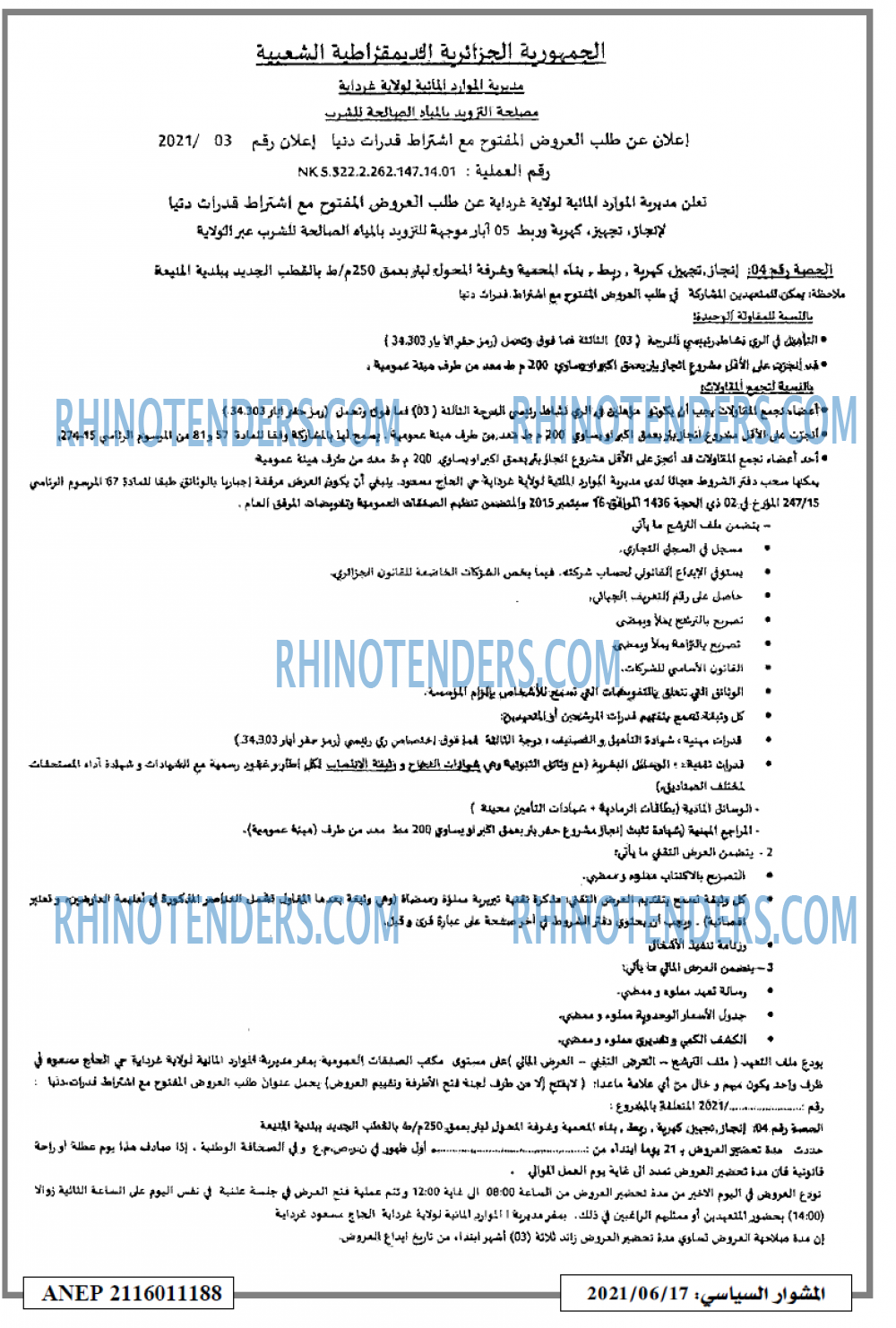 المشوار السياسي