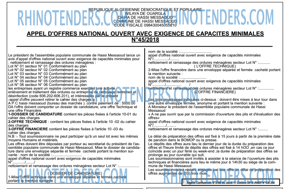 Algerie Confluence