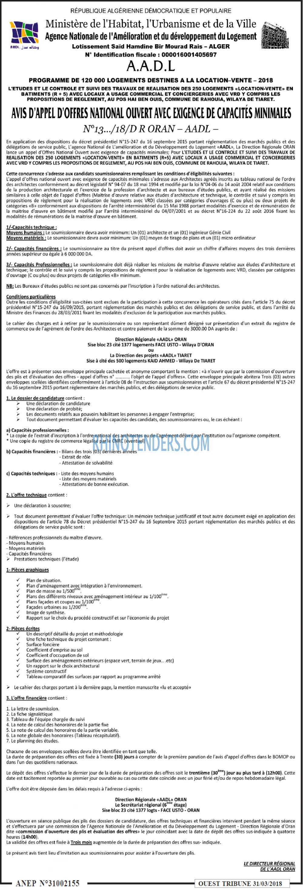 ouest TRIBUNE