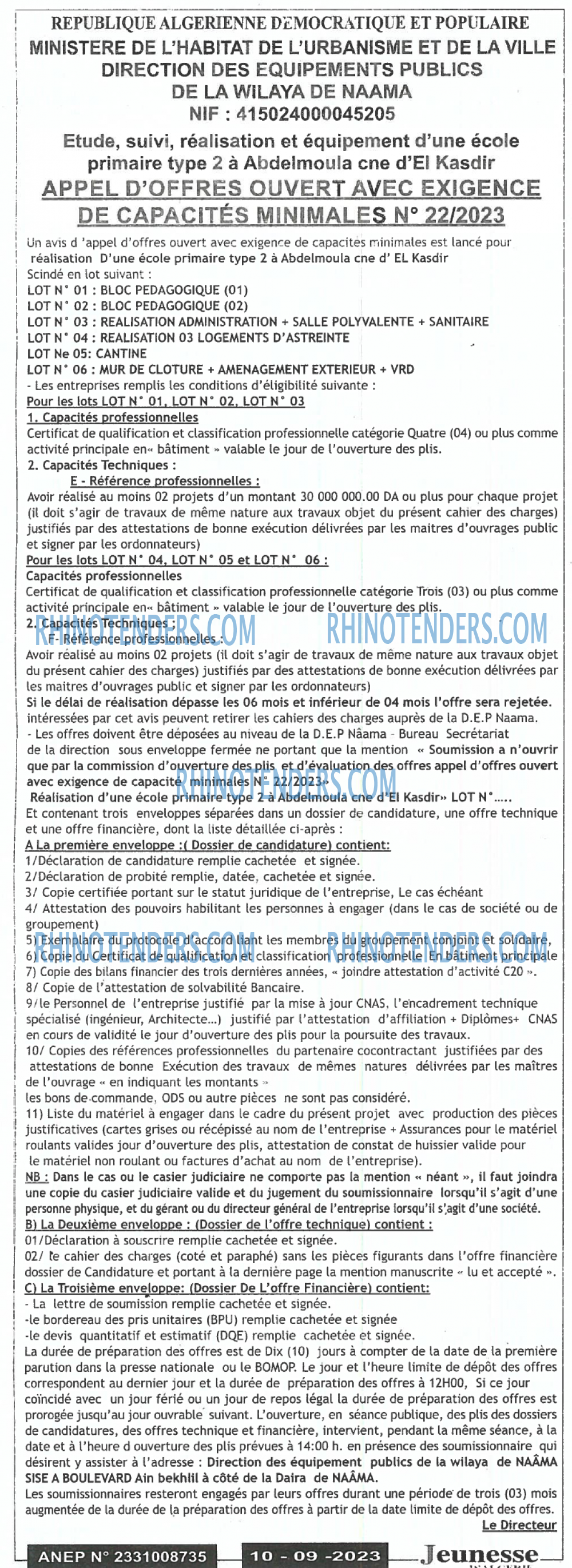 Le jeune indépendant
