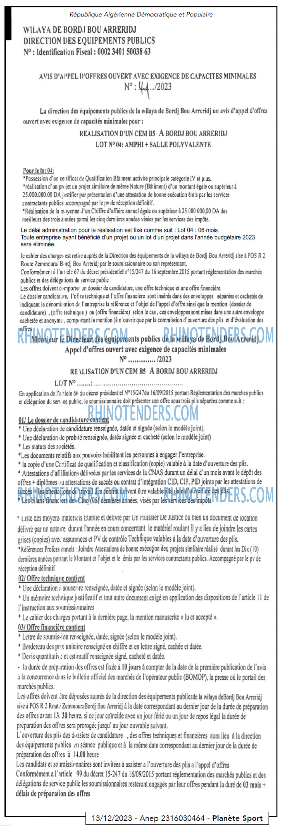 PLANETE SPORT