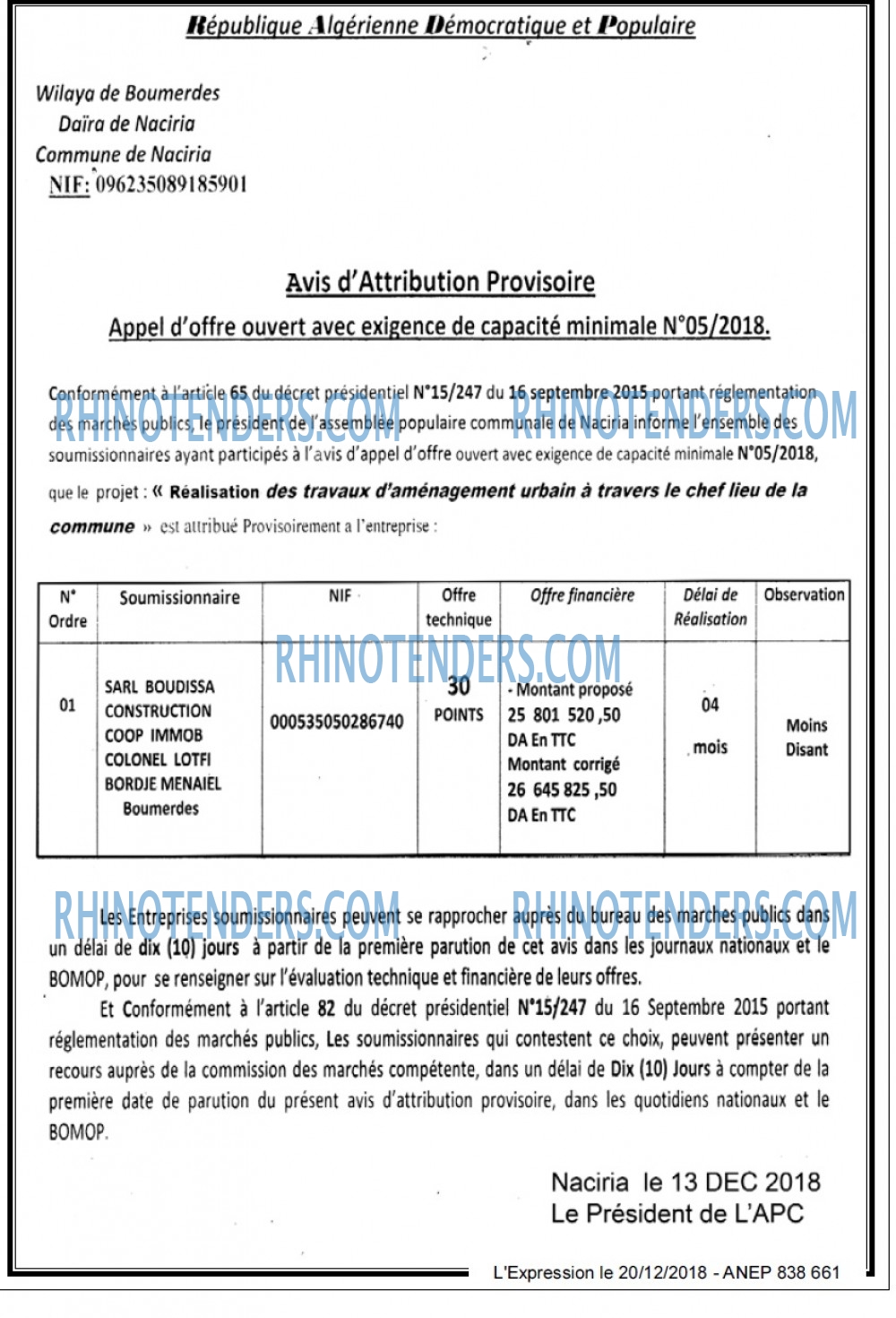 L'EXPRESSION