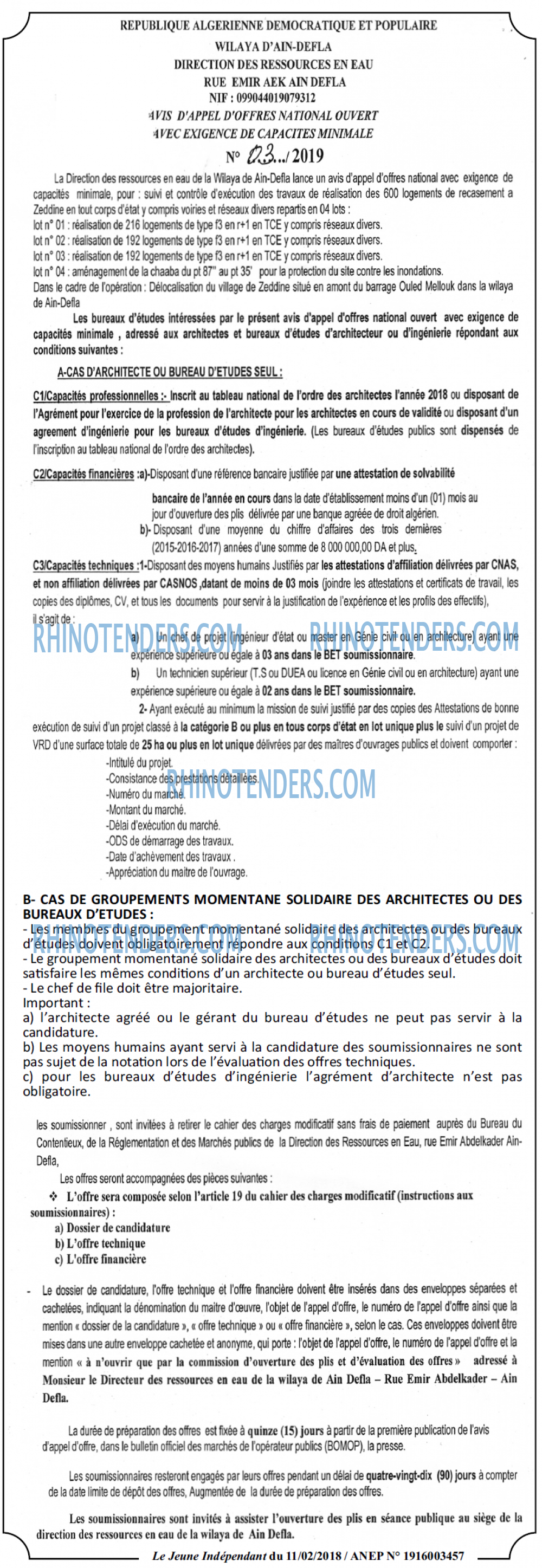 Le jeune indépendant