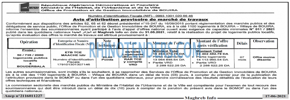 LE MAGHREB