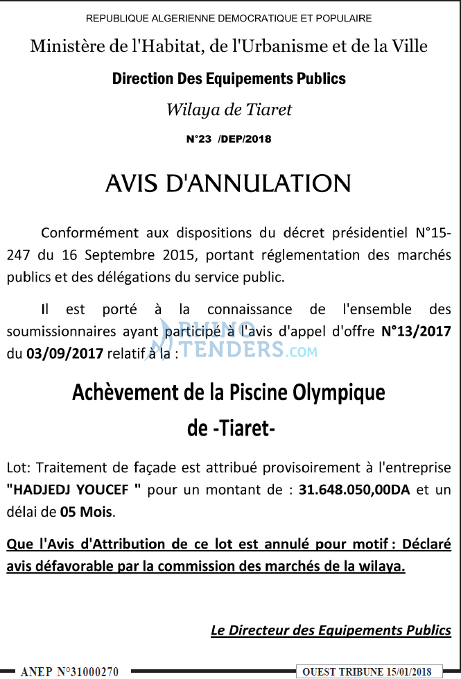 ouest TRIBUNE