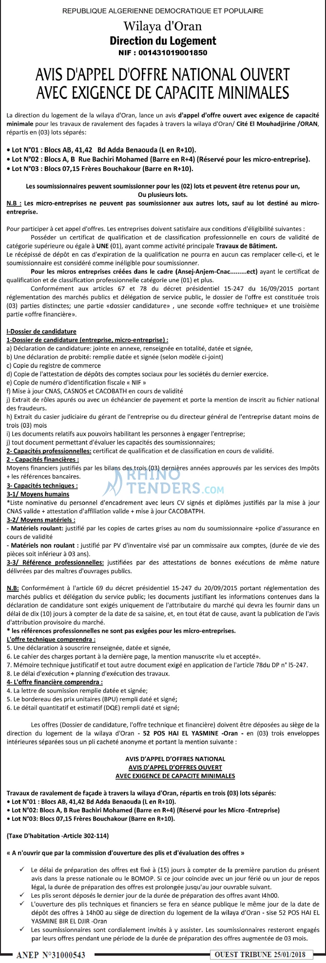 ouest TRIBUNE