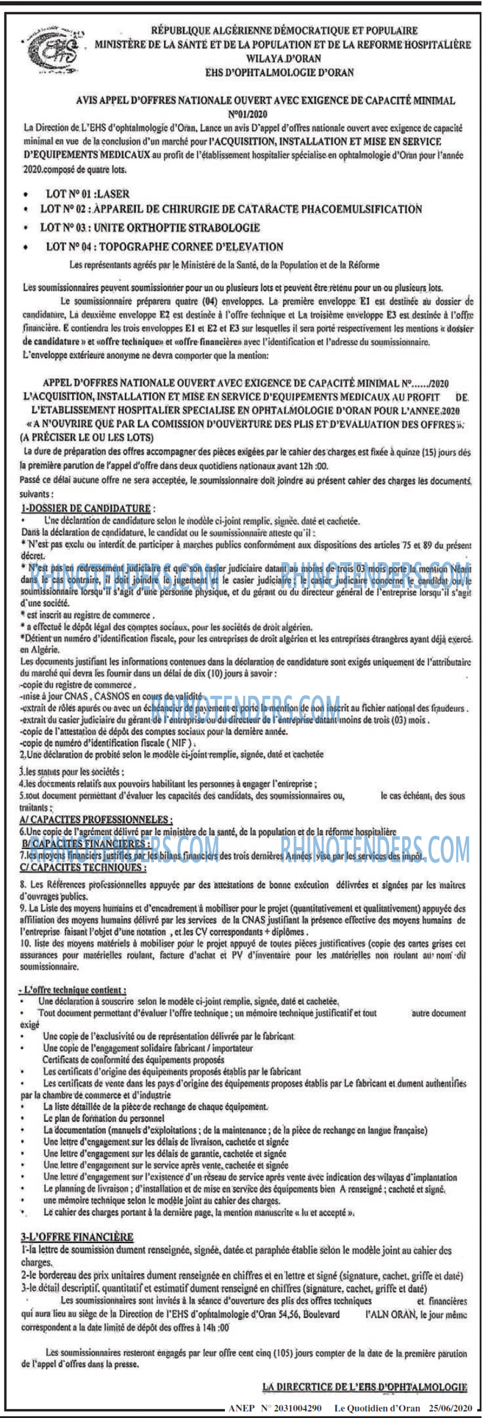 Le Quotidien d'Oran