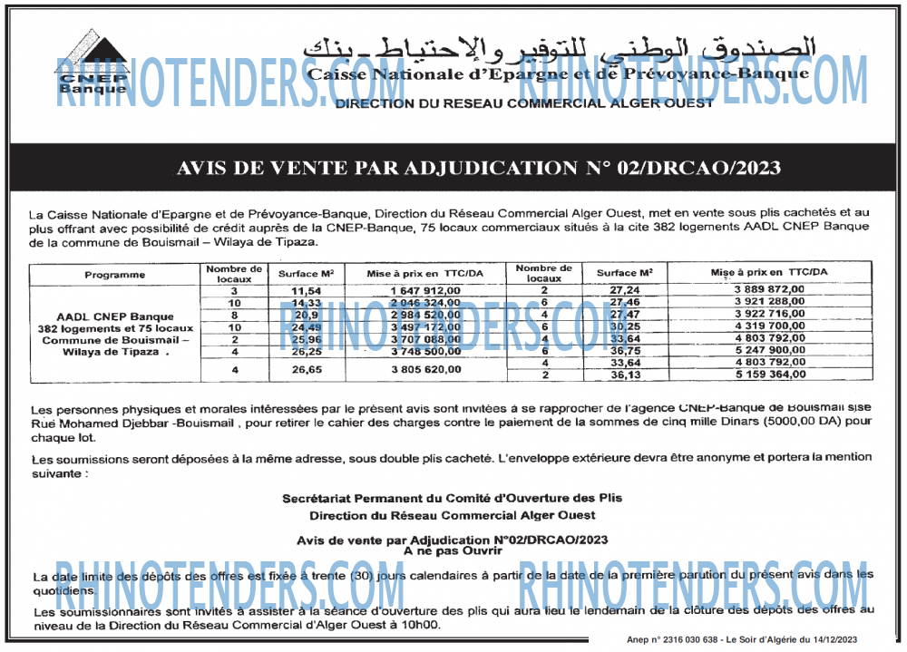 LE SOIR D'ALGERIE