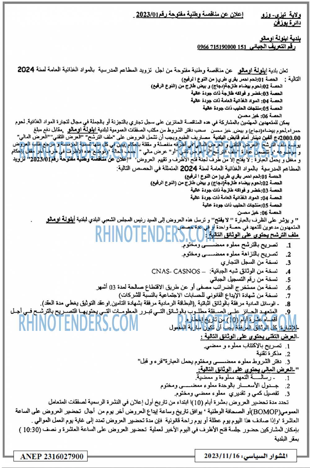 المشوار السياسي