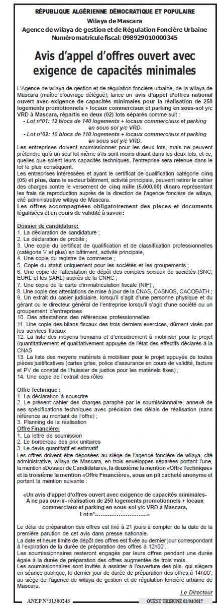 ouest TRIBUNE
