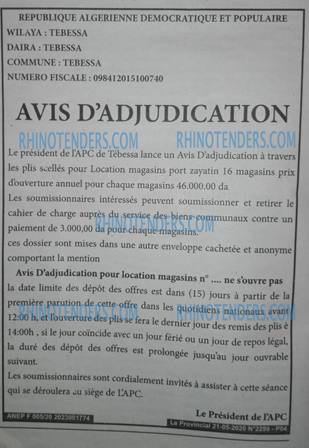 LE PROVINCIAL