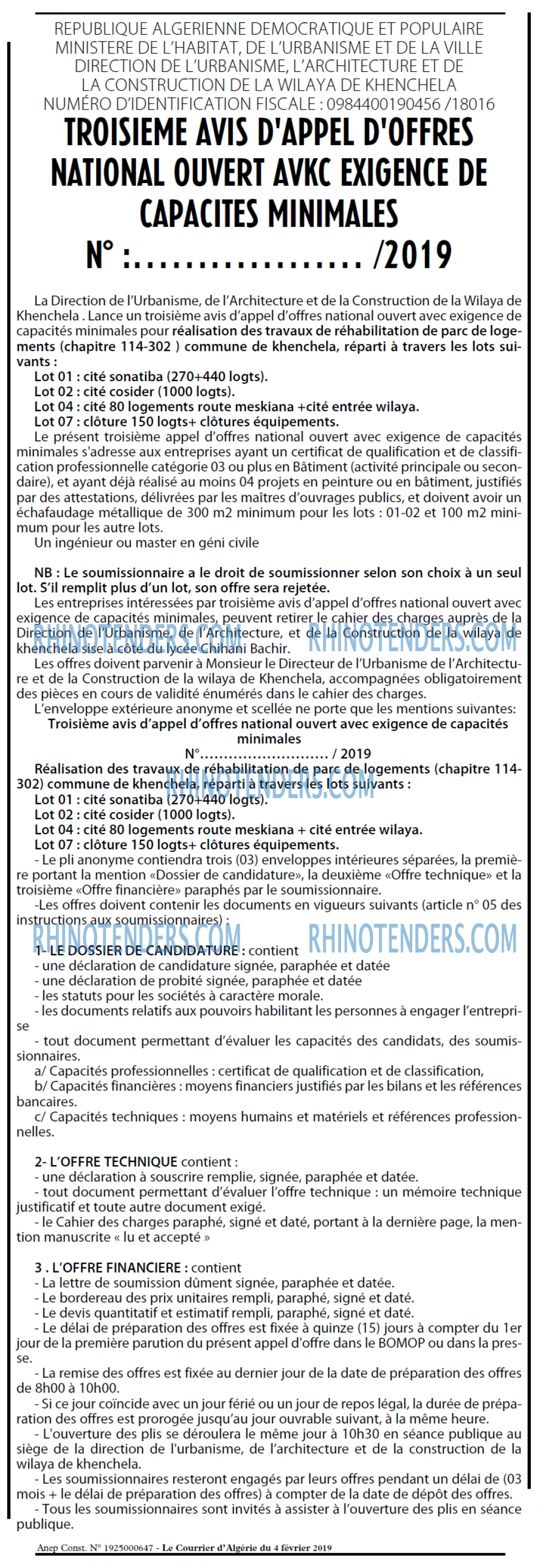 Le Courrier d'Algerie