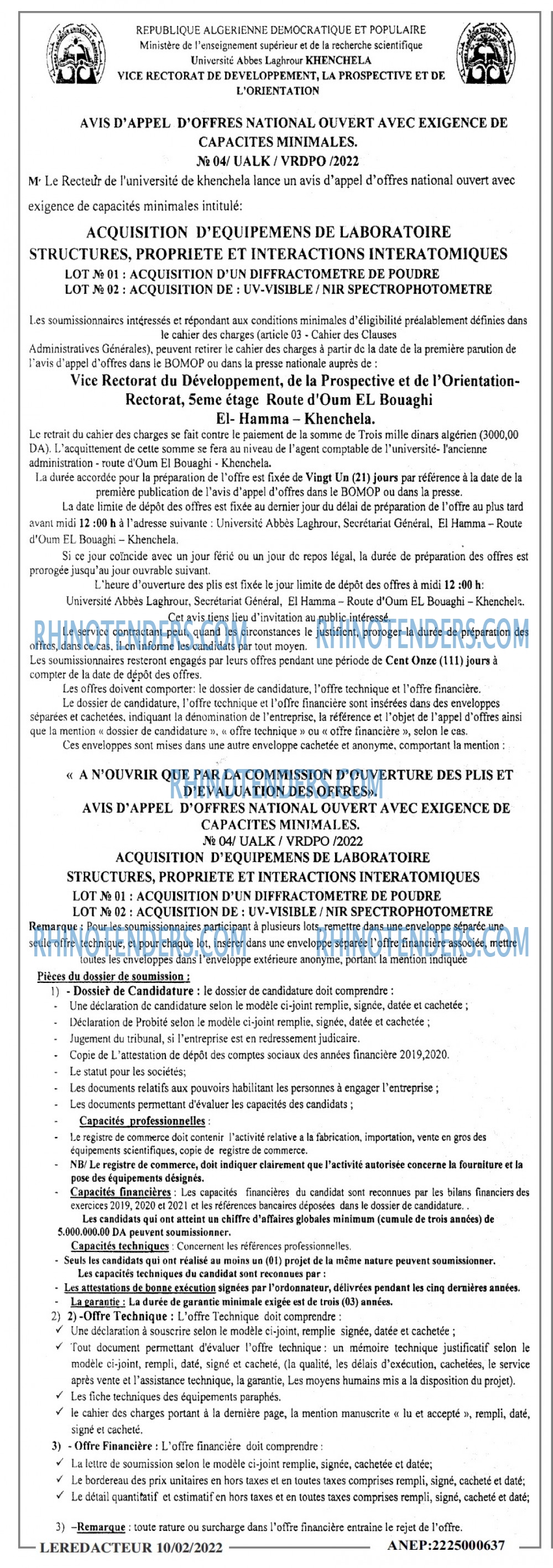 LE REDACTEUR