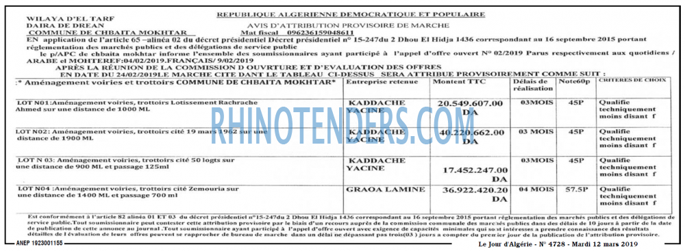 Le Jour d'Algérie