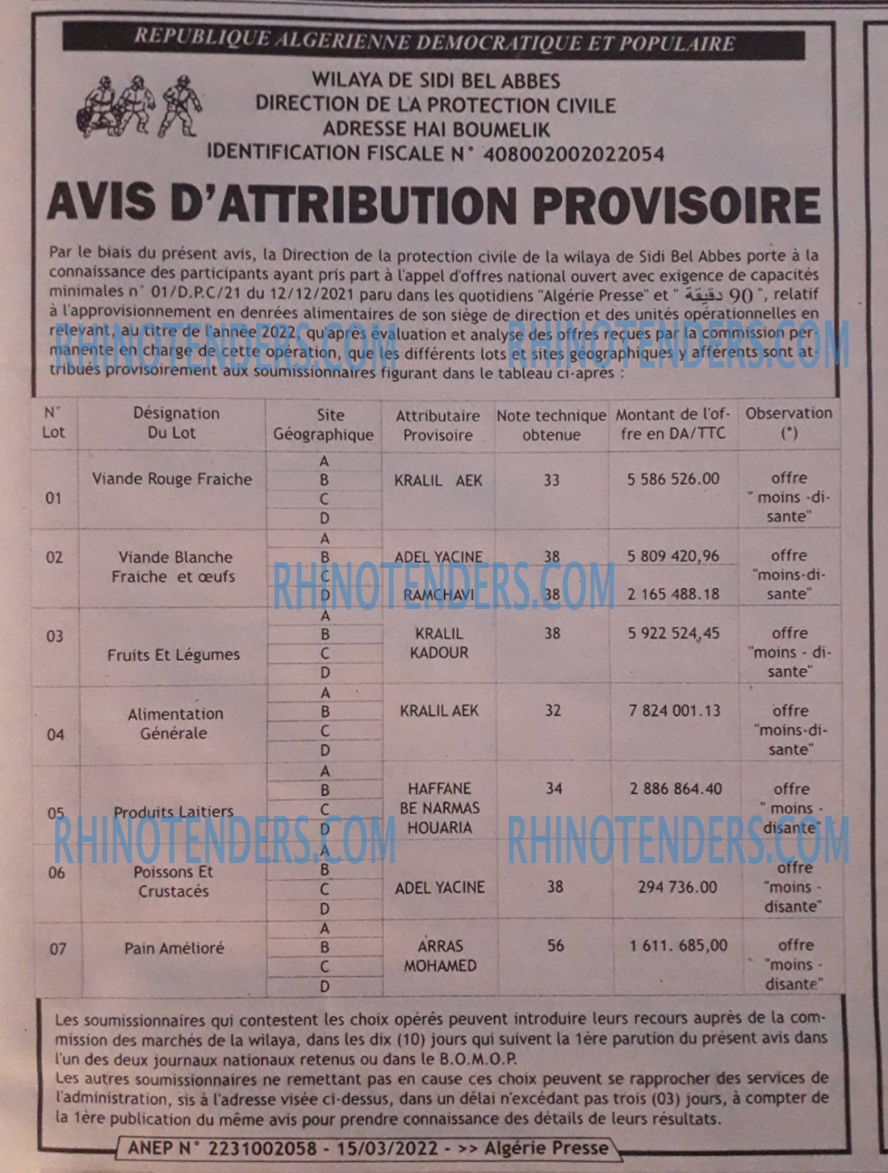 ALGERIE PRESSE