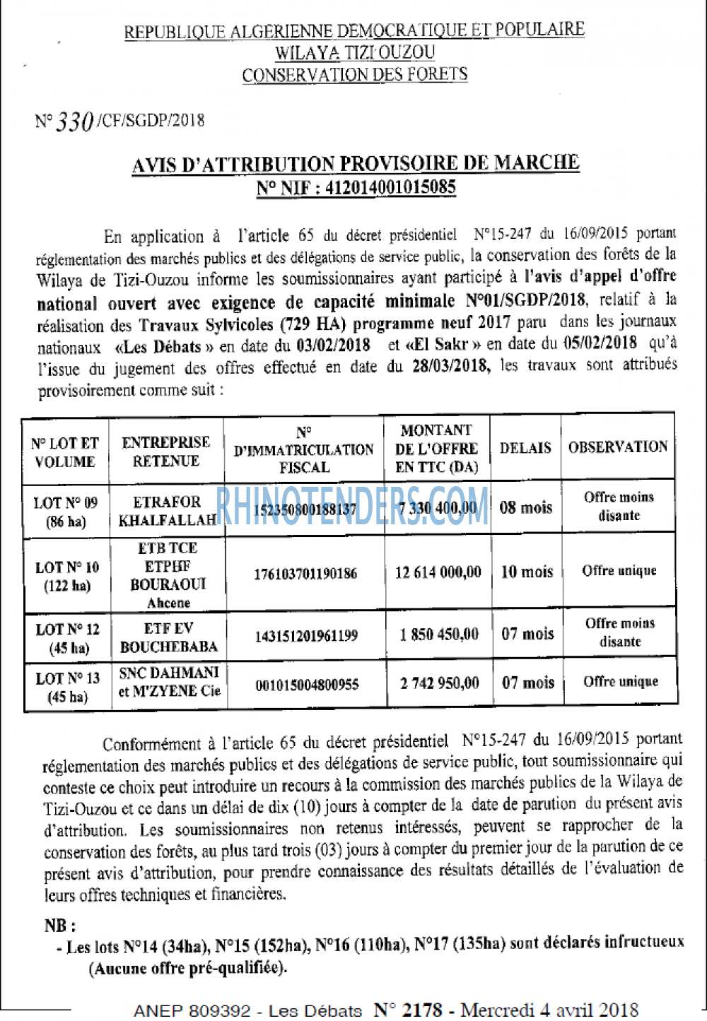 Les Debats