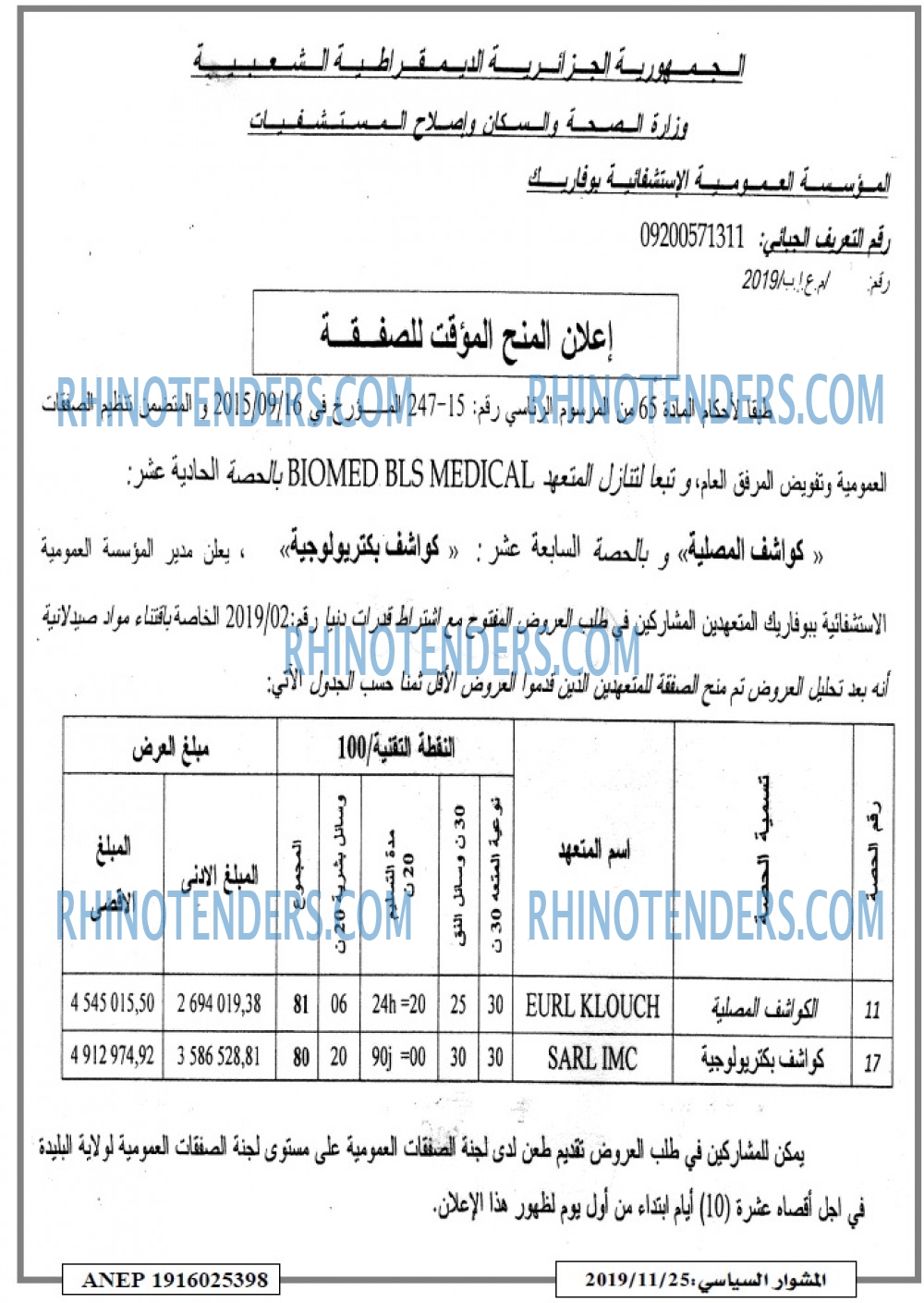 المشوار السياسي