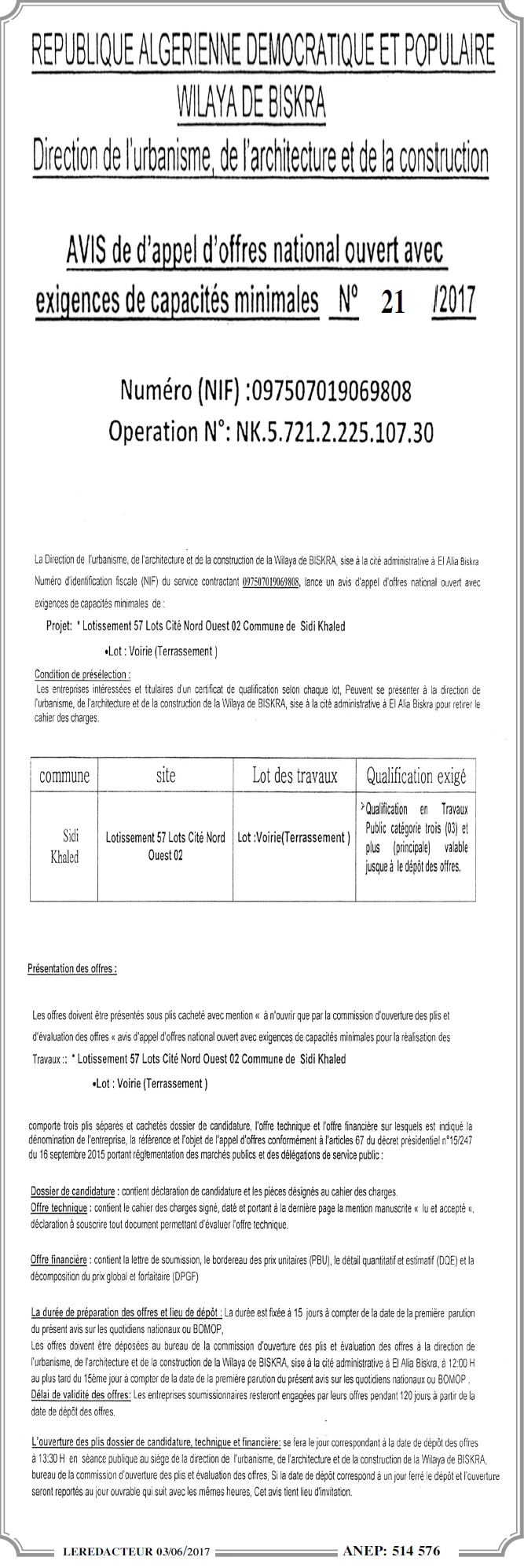 LE REDACTEUR