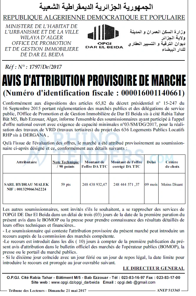 TRIBUNE DES LECTEURS